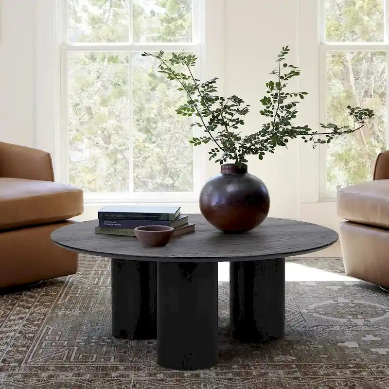 Pedestal 40 Round Coffee Table